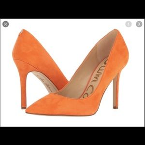 Sam Edelman Orange Pumps - Size 6.5